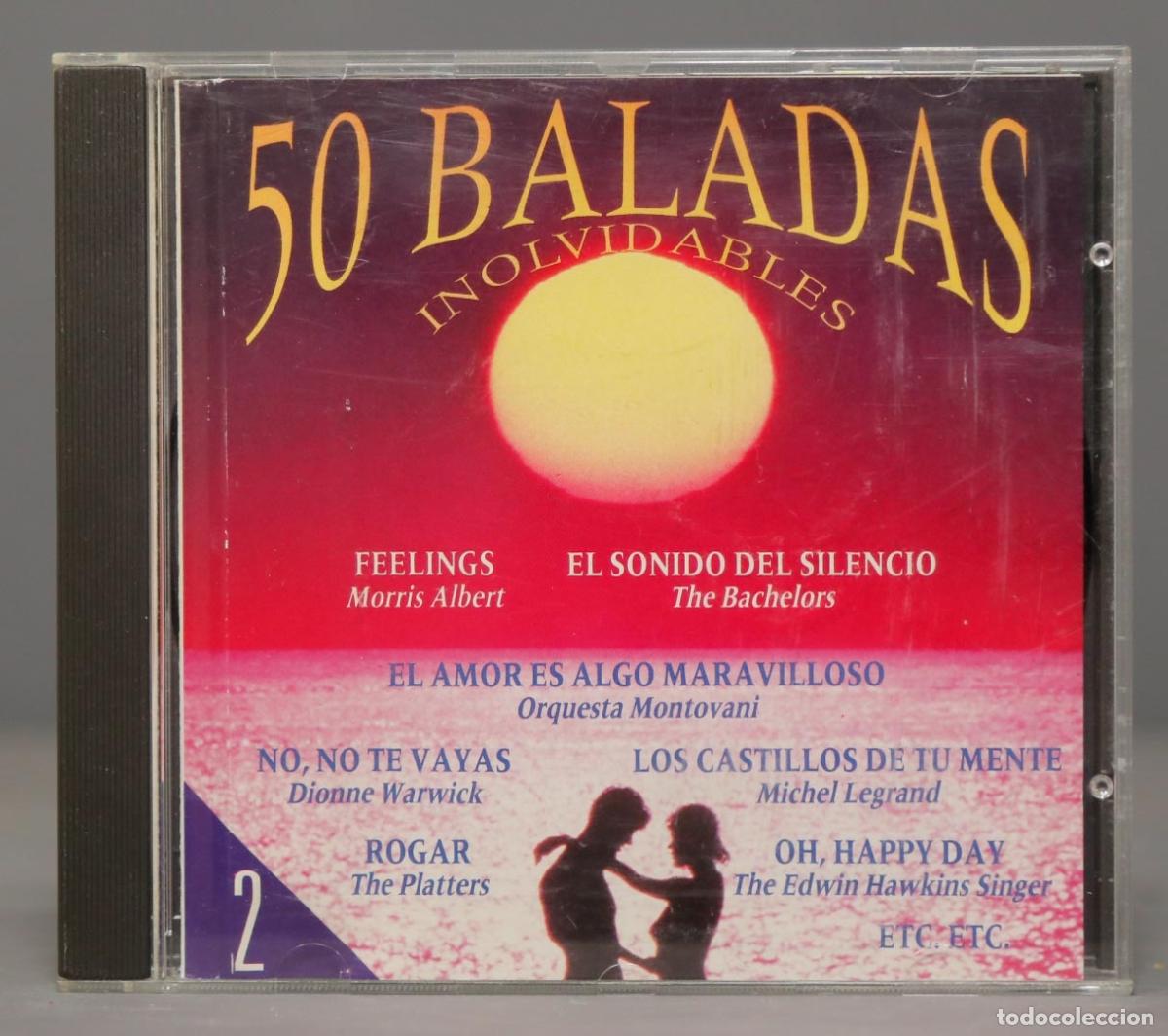 CDs de m&uacute;sica: CD. 50 INOLVIDABLES BALADAS - Foto 1