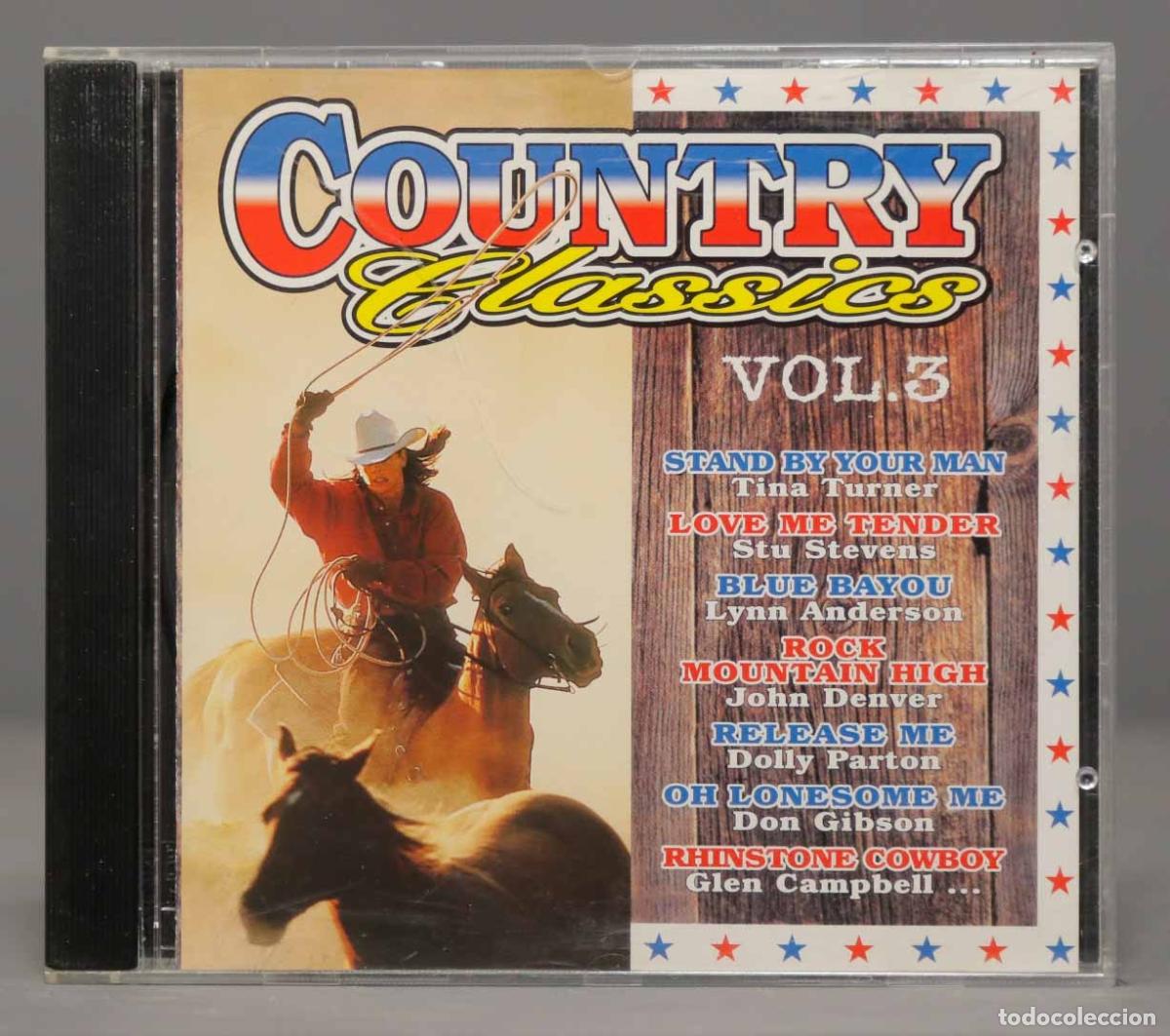 CDs de m&uacute;sica: CD. COUNTRY CLASSICS. VOL. 3 - Foto 1