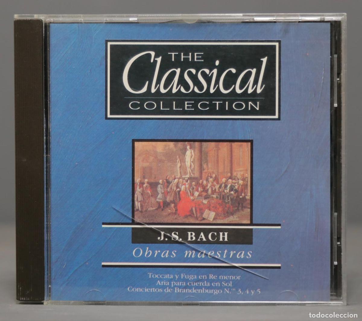 CDs de m&uacute;sica: CD. BACH. OBRAS MASTRAS - Foto 1
