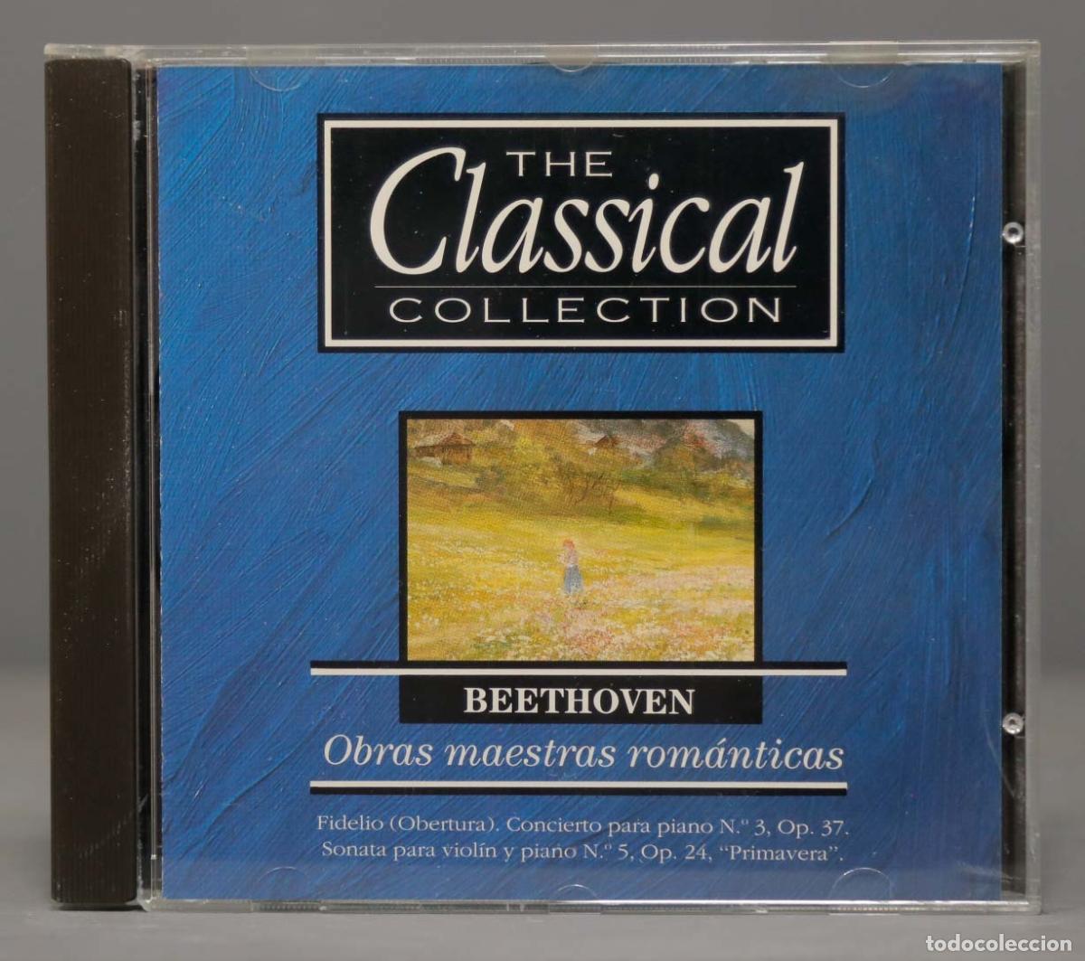 CDs de m&uacute;sica: CD. BEETHOVEN. OBRAS MAESTRAS ROMANTICAS - Foto 1