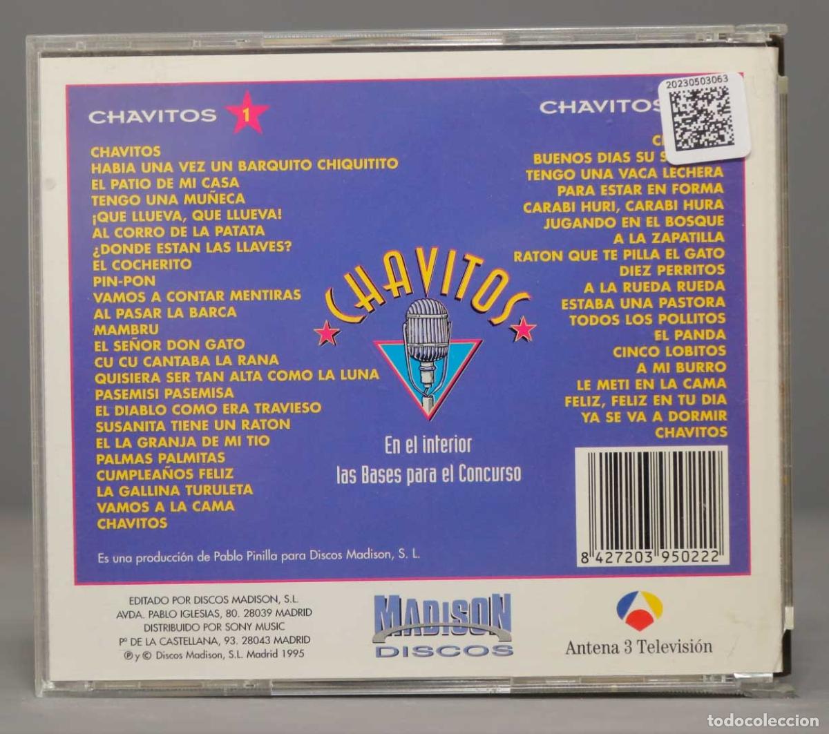 CDs de m&uacute;sica: CD. Chavitos &ndash;Chavitos (Club Megatrix) - Foto 2