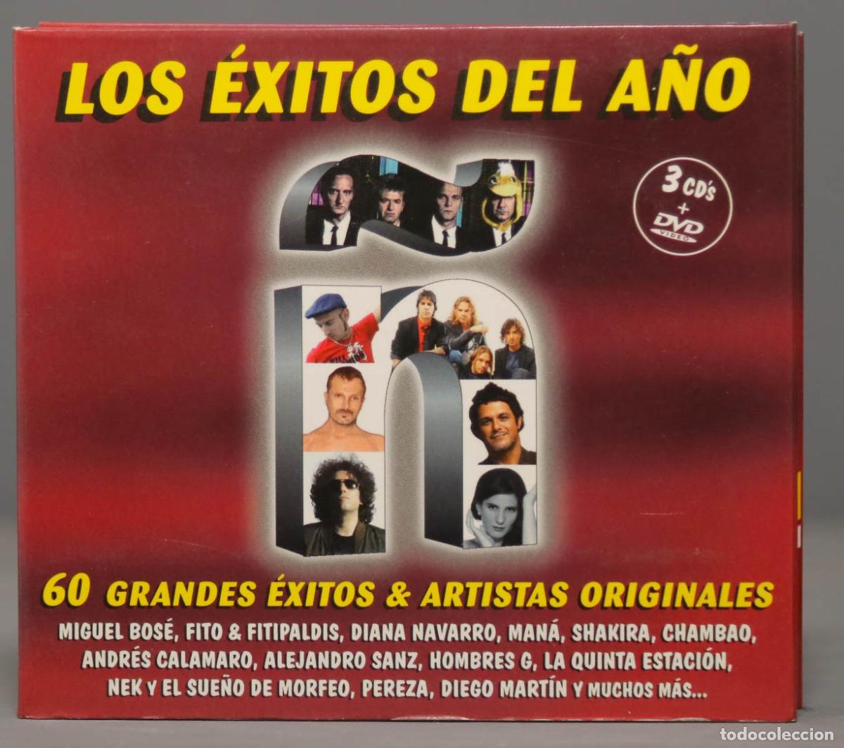CDs de m&uacute;sica: 3 CD+DVD. Various &ndash; &Ntilde; (Los &Eacute;xitos Del A&ntilde;o) - Foto 1