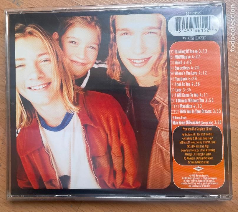 CDs de m&uacute;sica: HANSON, Middle of nowhere - Foto 3