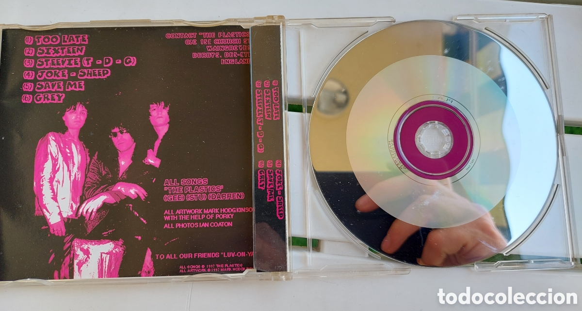 CDs de m&uacute;sica: The Plastics CD EP . Glam Punk Rock - Foto 2