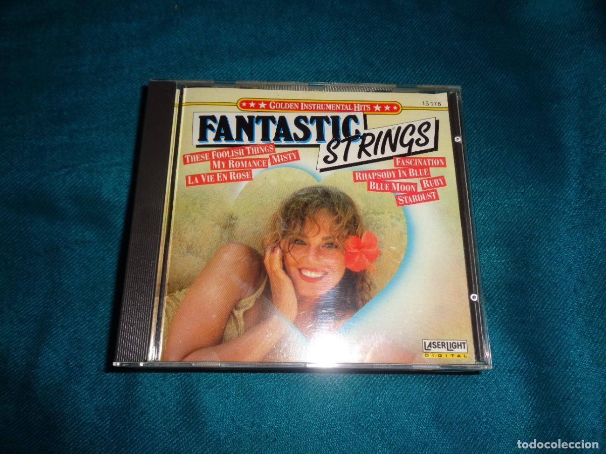 CDs de m&uacute;sica: FANTASTIC STRINGS. GOLDEN INSTRUMENTAL HITS. CD. IMPECABLE - Foto 1