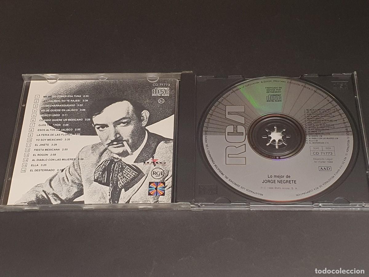 CDs de m&uacute;sica: CD LO MEJOR DE JORGE NEGRETE - Foto 2