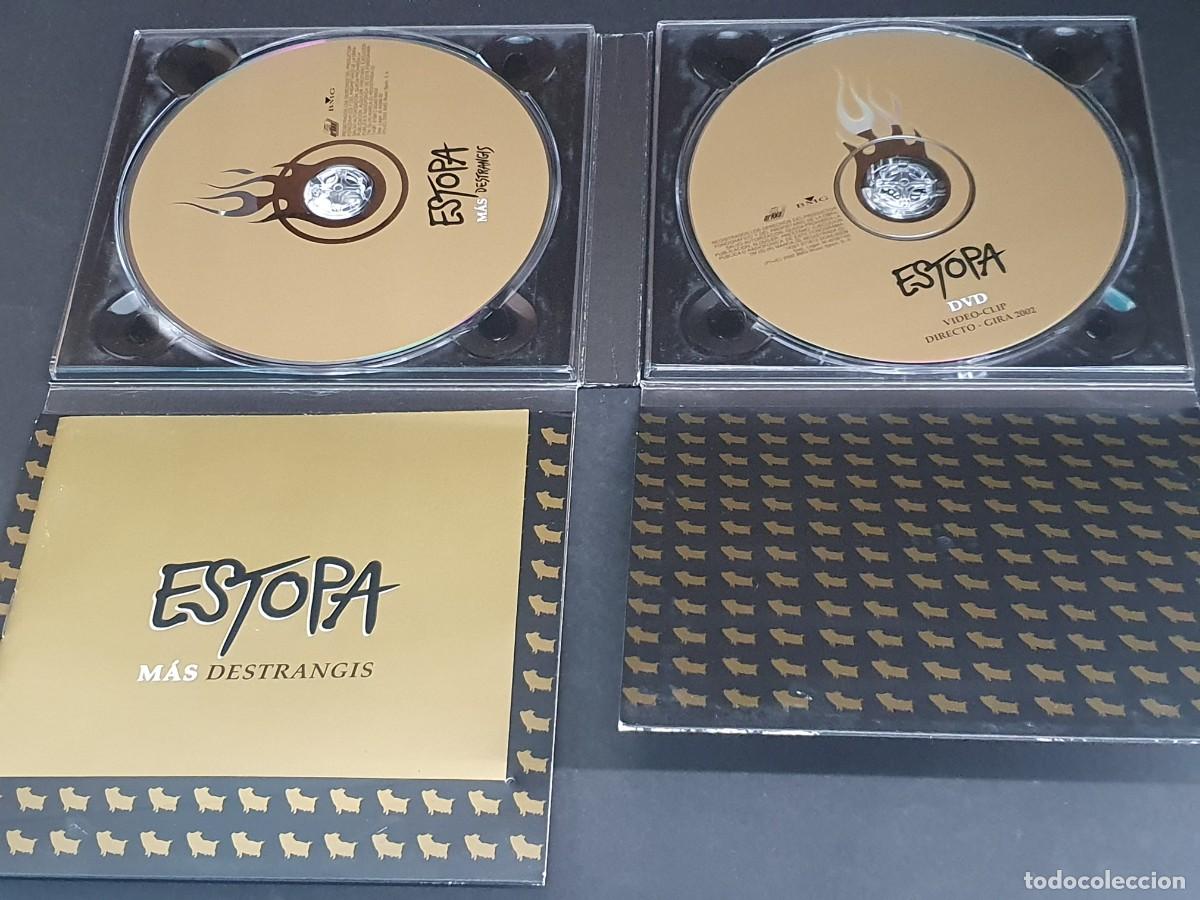 CDs de m&uacute;sica: CD + DVD CARTON - ESTOPA - M&Aacute;S DESTRANGIS - Foto 2