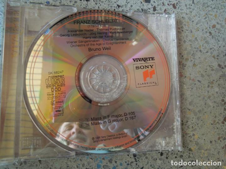 CDs de m&uacute;sica: SCHUBERT - MASSES COMPLETE - BRUNO WEIL - 4CD,S - Foto 3