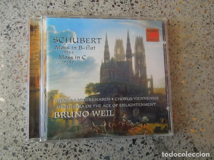 CDs de m&uacute;sica: SCHUBERT - MASSES COMPLETE - BRUNO WEIL - 4CD,S - Foto 7