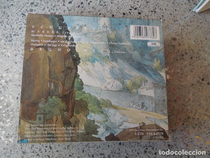 CDs de m&uacute;sica: SCHUBERT - MASSES COMPLETE - BRUNO WEIL - 4CD,S - Foto 14