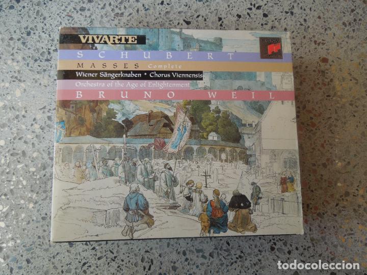 CDs de m&uacute;sica: SCHUBERT - MASSES COMPLETE - BRUNO WEIL - 4CD,S - Foto 1