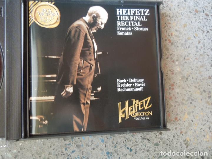 CDs de m&uacute;sica: HEIFETZ - THE FINAL RECITAL - 2 CD,S + LIBRETO - Foto 3