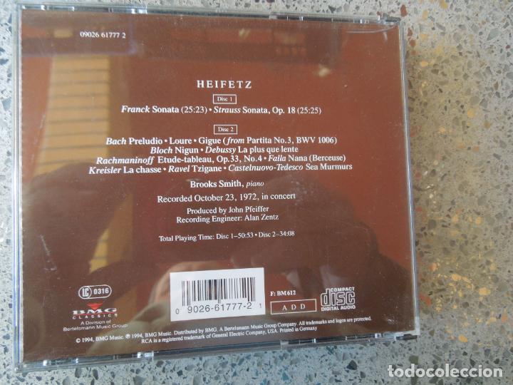 CDs de m&uacute;sica: HEIFETZ - THE FINAL RECITAL - 2 CD,S + LIBRETO - Foto 6