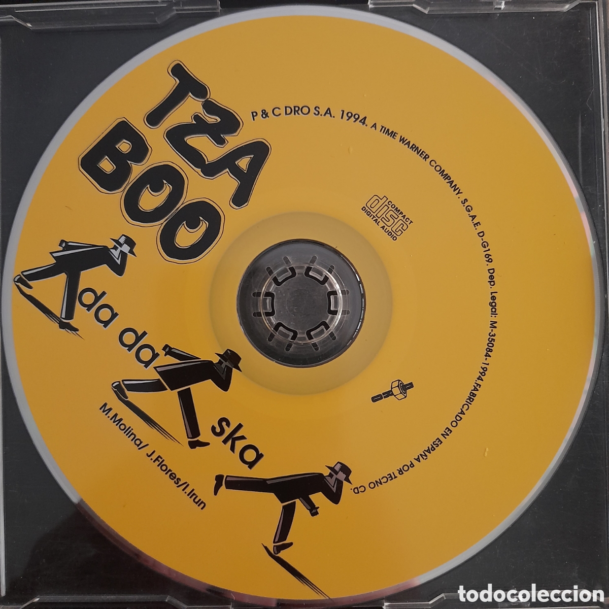 CDs de m&uacute;sica: Tzaboo &ndash; Da Da Ska. 1994. CD Single. - Foto 3