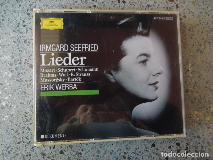 CDs de m&uacute;sica: IRMGARD SEEFRIED - LIEDER - ERIK WERBA - 2 CD,S + LIBRETO - Foto 5