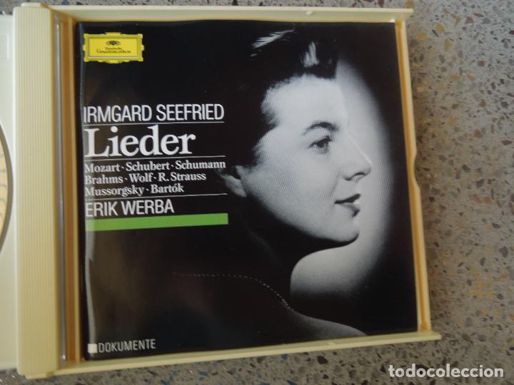 CDs de m&uacute;sica: IRMGARD SEEFRIED - LIEDER - ERIK WERBA - 2 CD,S + LIBRETO - Foto 1