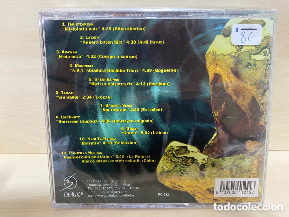 CDs de m&uacute;sica: Varios - Oihuka TU - 1 (CD, Comp) *Precintado* - Foto 2