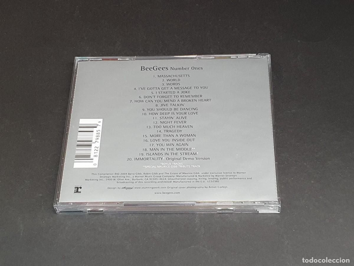 CDs de m&uacute;sica: CD BEE GESS - NUMBER ONES - 2004 - Foto 3