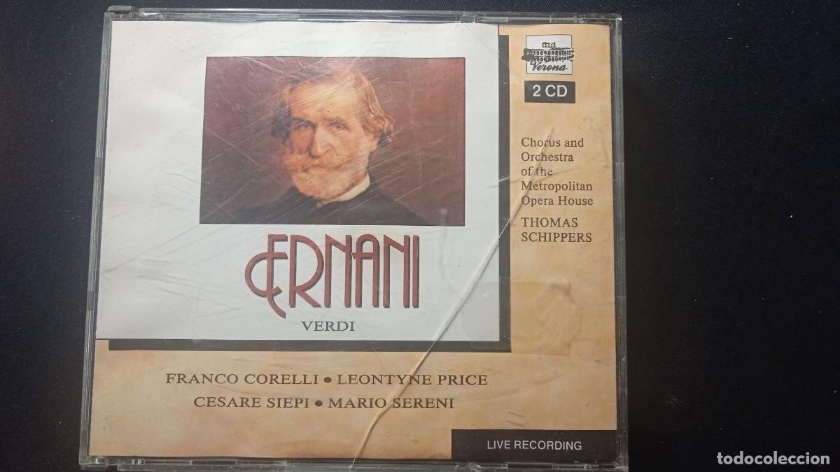 CDs de m&uacute;sica: Doble CD Ernani-Verdi. - Foto 1