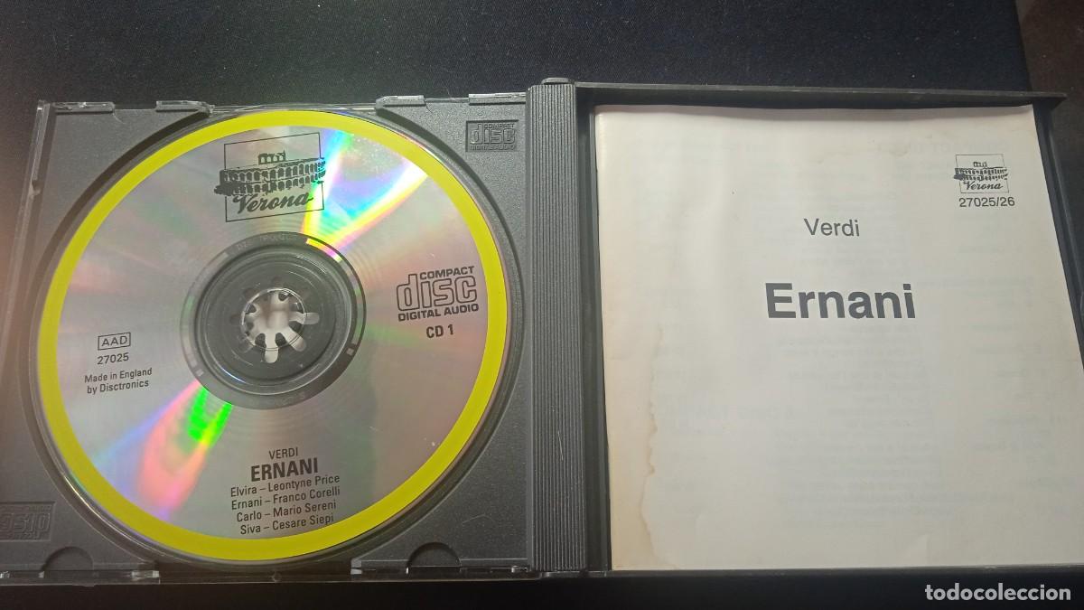 CDs de m&uacute;sica: Doble CD Ernani-Verdi. - Foto 2
