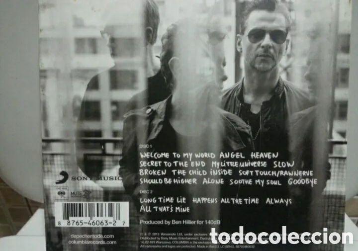 CDs de m&uacute;sica: DEPECHE MODE - DELTA MACHINE - 2 CD. - Foto 2
