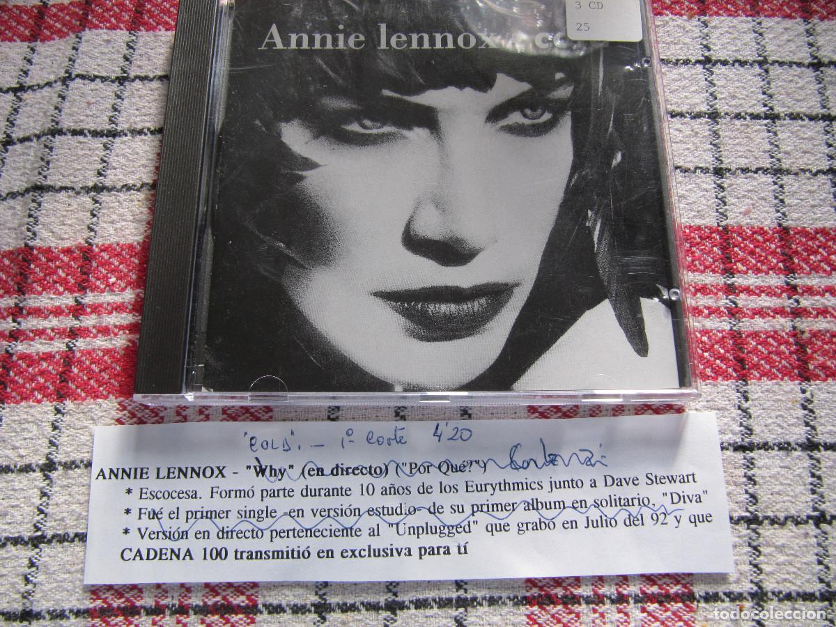 CDs de m&uacute;sica: ANNIE LENNOX - COLD CD CADENA 100 - Foto 1