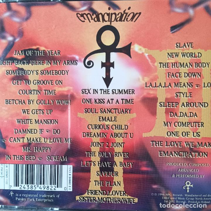 CDs de m&uacute;sica: PRINCE, EMANCIPATION - TRIPLE CD - - Foto 2