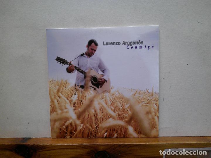 CDs de m&uacute;sica: CD. LORENZO ARAGON&Eacute;S. CONMIGO. - Foto 1
