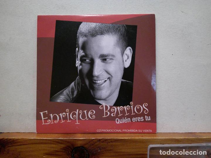 CDs de m&uacute;sica: CD. ENRIQUE BARRIOS. QUI&Eacute;N ERES T&Uacute;. - Foto 1