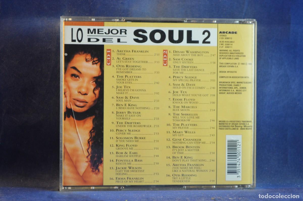 CDs de m&uacute;sica: VARIOUS - LO MEJOR DEL SOUL VOL. 2 - 2 CD - Foto 2