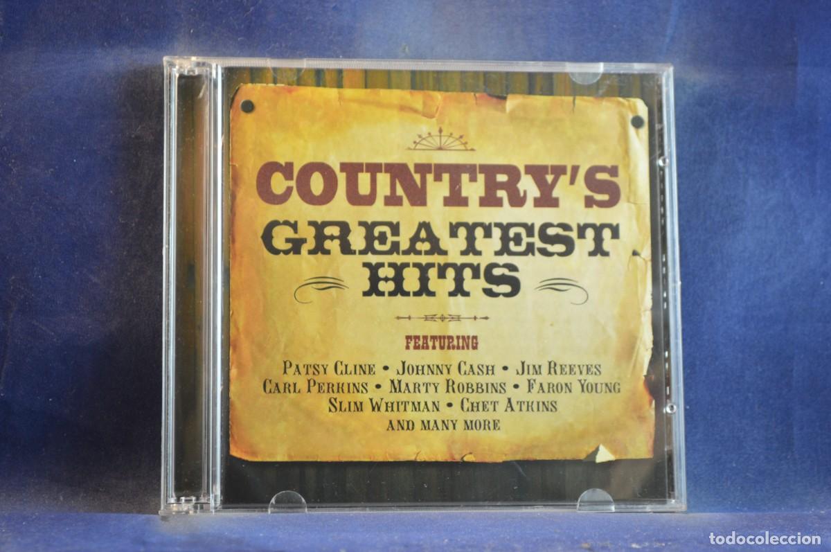 CDs de m&uacute;sica: COUNTRY&acute;S GREATEST HITS - 2 CD - Foto 1