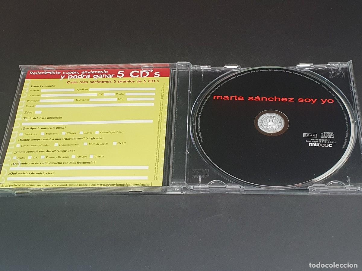 CDs de m&uacute;sica: CD MARTA S&Aacute;NCHEZ - SOY YO - 2002 - Foto 2