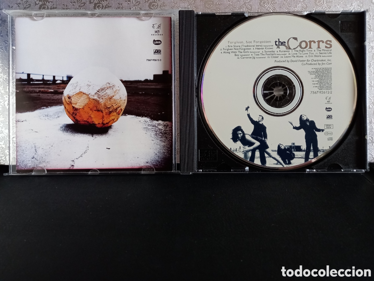 CDs de m&uacute;sica: THE CORRS &rdquo;FORGIVEN, NOT FORGOTEN&rdquo; CD 1995 - Foto 2