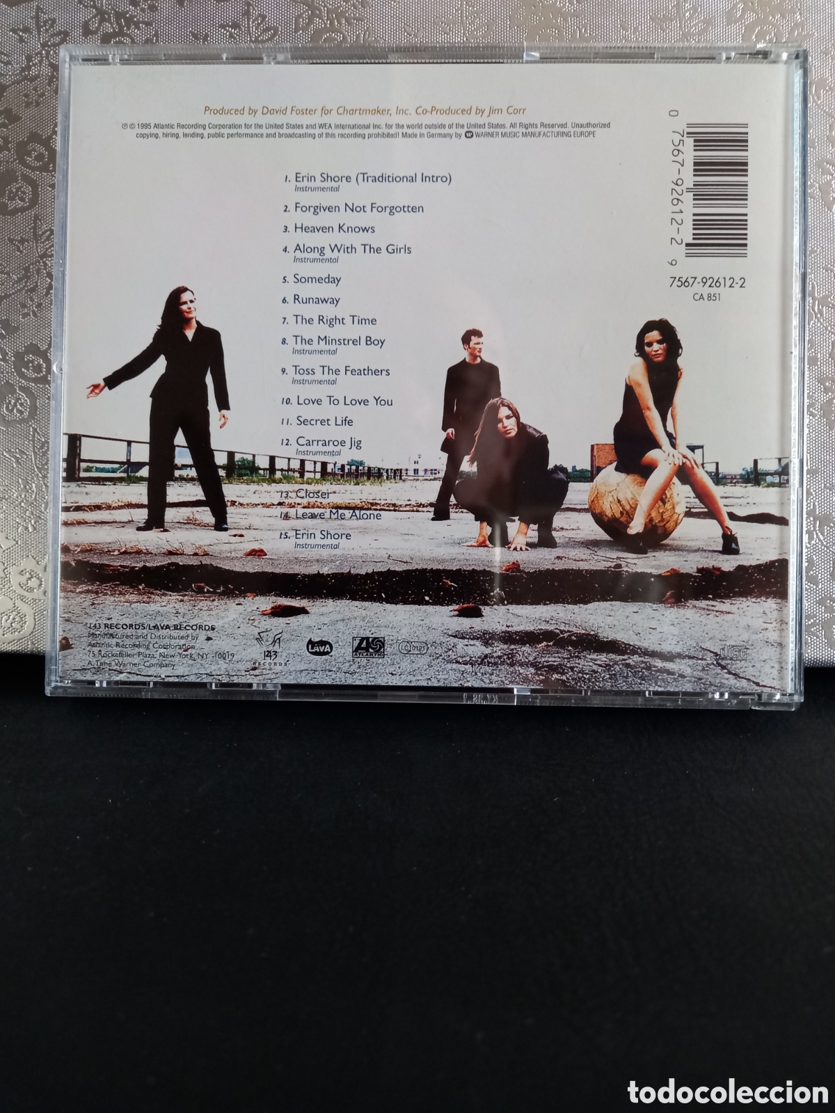 CDs de m&uacute;sica: THE CORRS &rdquo;FORGIVEN, NOT FORGOTEN&rdquo; CD 1995 - Foto 3