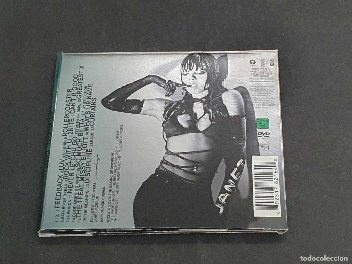 CDs de m&uacute;sica: CD + DVD CARTON - JANET JACKSON - DISCIPLINE - Foto 3