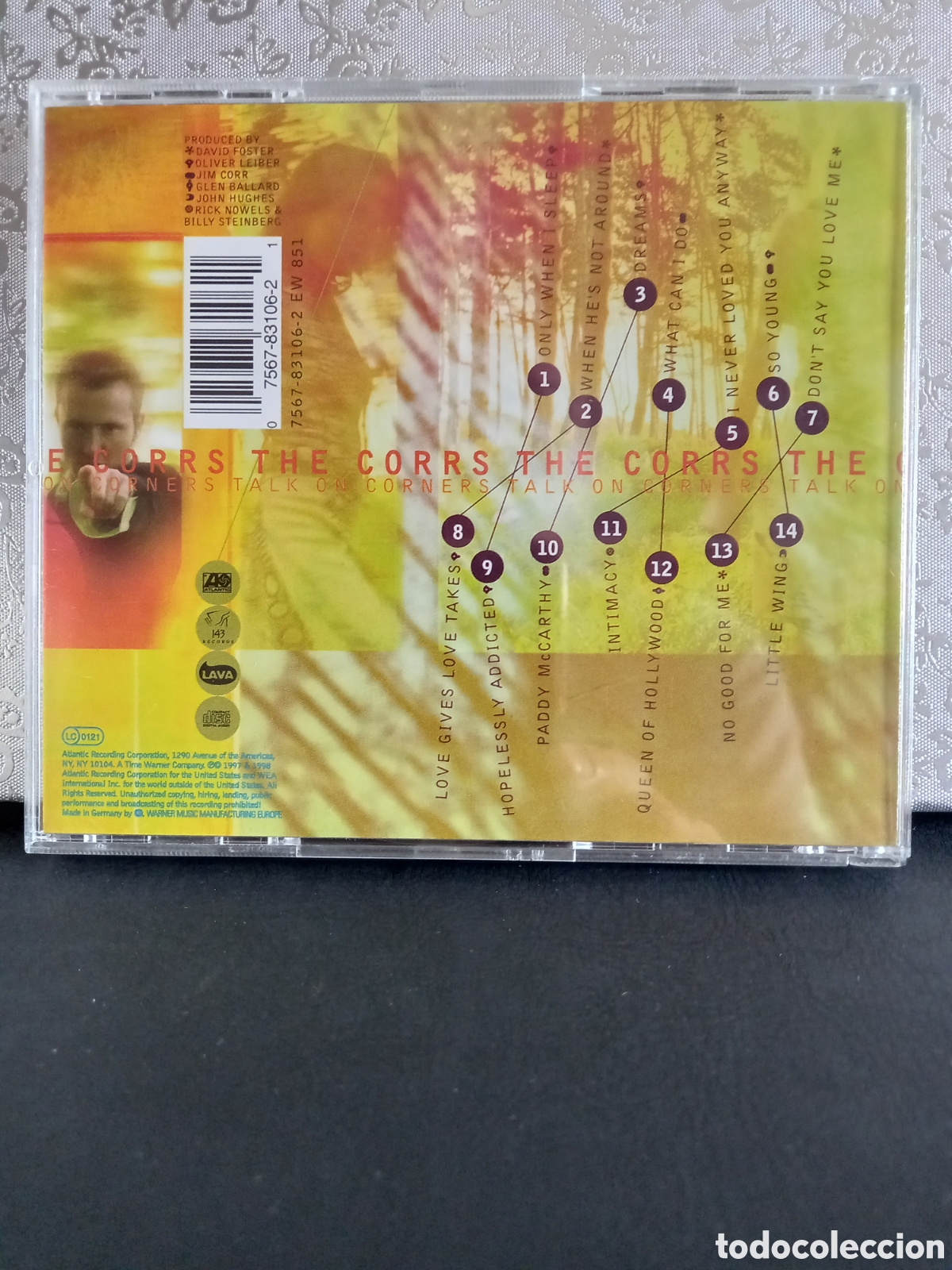CDs de m&uacute;sica: THE CORRS &rdquo;TALK ON CORNERS&rdquo; CD 1997 - Foto 3