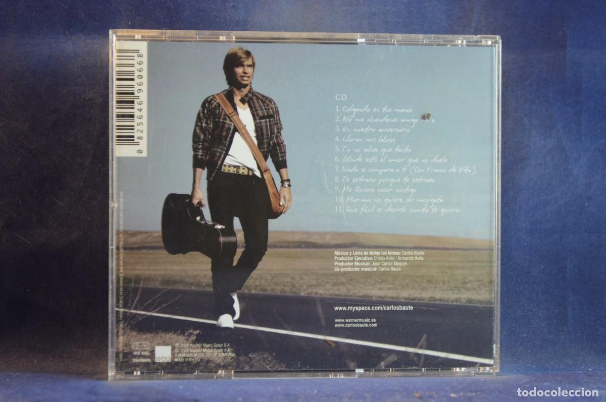 CDs de m&uacute;sica: CARLOS BAUTE - DE MI PU&Ntilde;O Y LETRA - CD - Foto 2