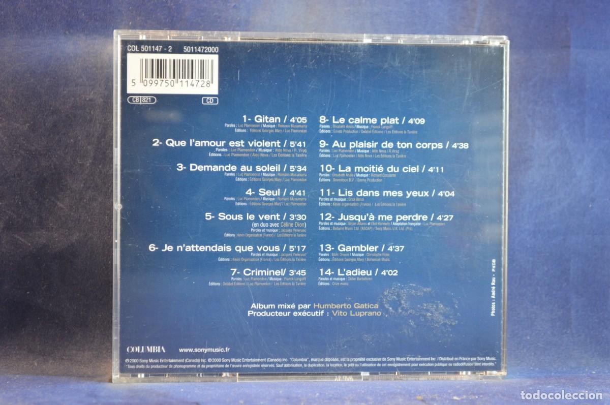 CDs de m&uacute;sica: GAROU, C&Eacute;LINE DION - SEUL + 4 BONUS - CD - Foto 2