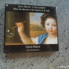CDs de Música: JEAN-HENRY D¡ANGLEBERT -PIECES DE CLAVECIN - CÉLINE FRISCH - CAFE ZIMMERMANN - 2 CD,S