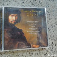 CDs de Música: CAROLUS HACQUART - CHELYS - SUITES FOR VIOLA DA GAMBA . BALESTRACCI - DAL MASO - CD
