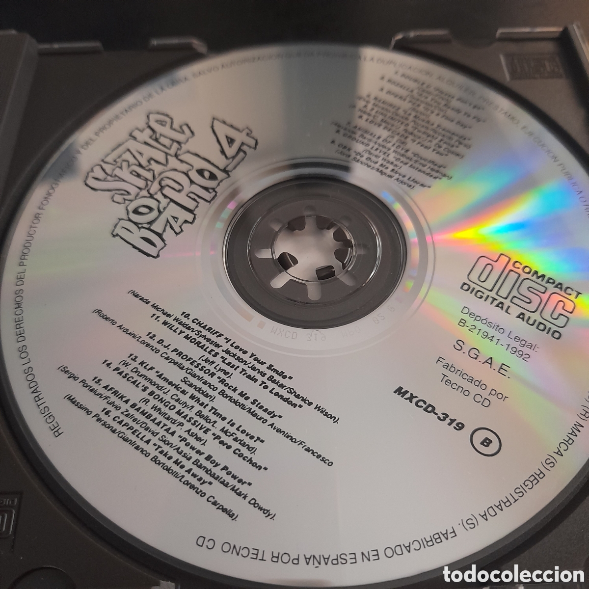 CDs de m&uacute;sica: Skate Board 4. 1992. cd, Recopilatorio. - Foto 2