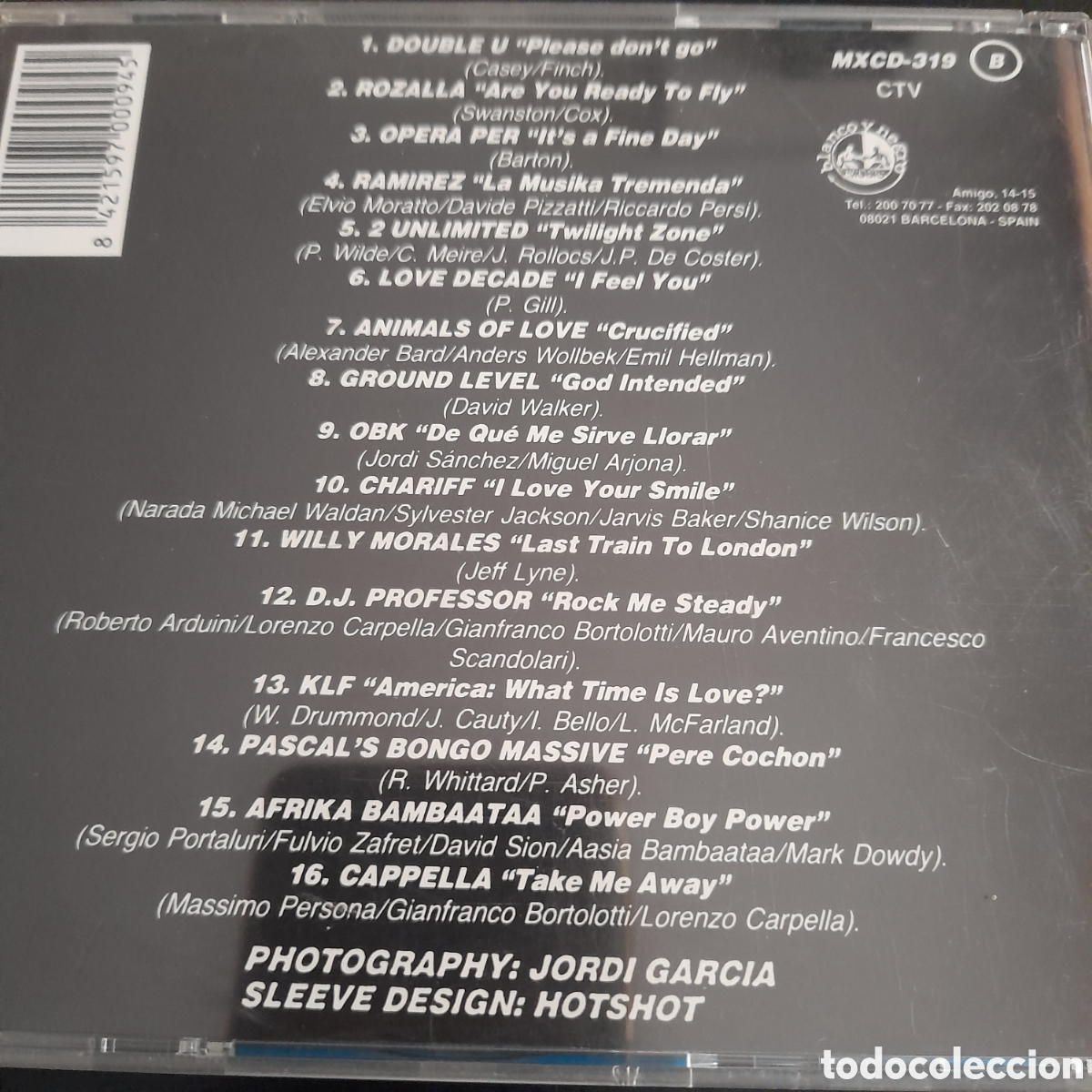 CDs de m&uacute;sica: Skate Board 4. 1992. cd, Recopilatorio. - Foto 3