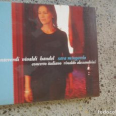 CDs de Música: SARA MINGARDO - CONCERTO ITALIANO - MONTEVERDI - VIVALDI - HANDEL - ALESSANDRINI - CD