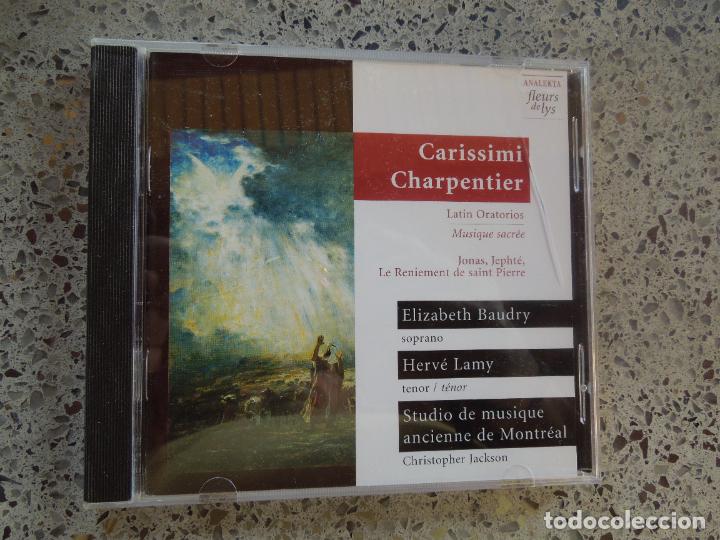 CD di Musica: CARISSIMI CHARPENTIER - LATIN ORATORIOS . MUSIQUE SACRE - ELIZABETH BAUDRY - HERBERT LAMY - CD