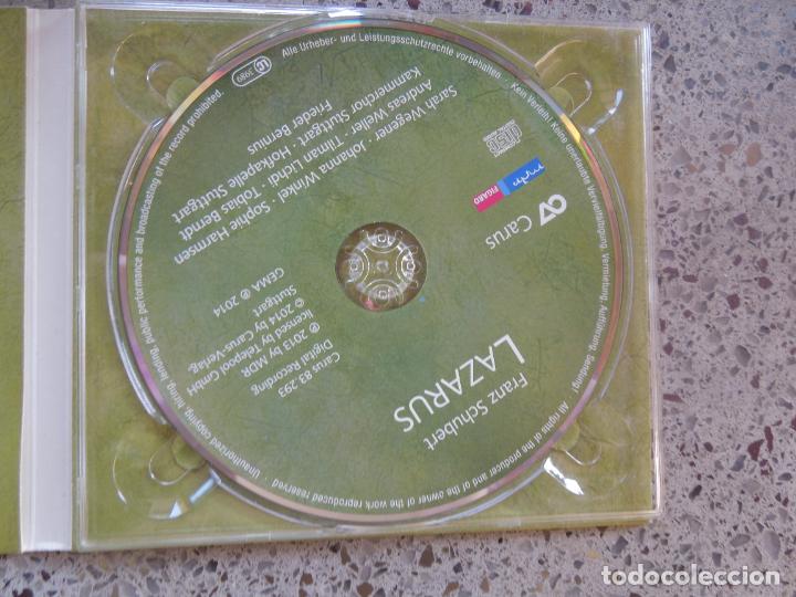 CDs de m&uacute;sica: SCHUBERT - LAZARUS - FRIEDER BERNIUS - CD - Foto 4