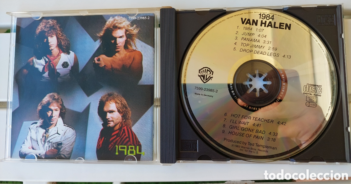 CDs de m&uacute;sica: Van Halen 1984 CD Jump - Foto 2