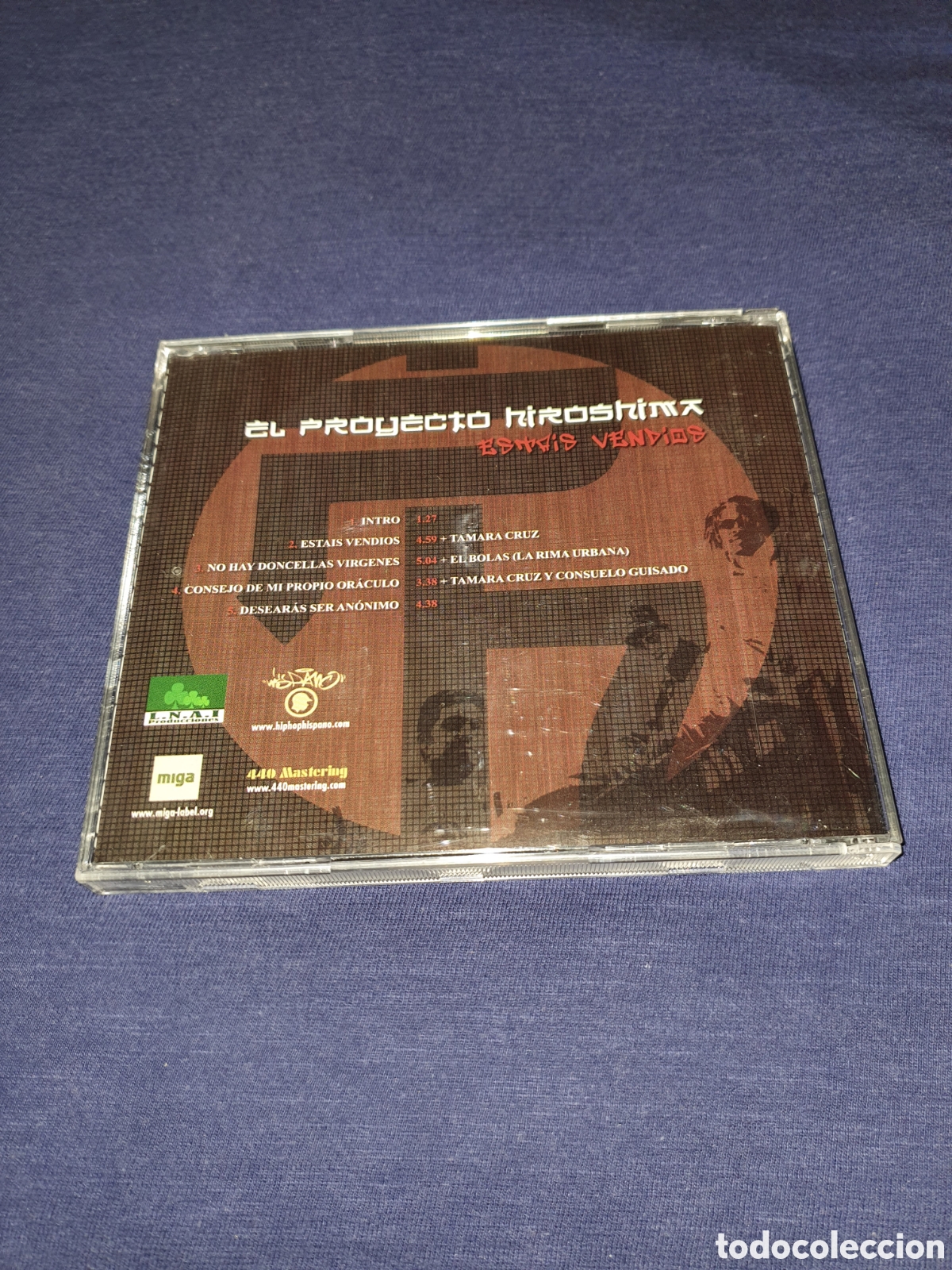CDs de m&uacute;sica: El proyecto hiroshima Est&aacute;is vendios - Foto 2