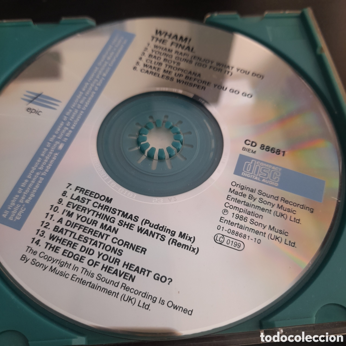 CDs de m&uacute;sica: Wham! &ndash; The Final. CD, Compilation, Reissue - Foto 4