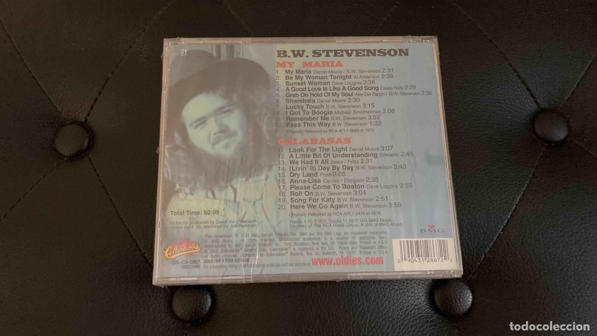 CDs de m&uacute;sica: CD. B.W.Stevenson. My Maria. Precintado - Foto 2