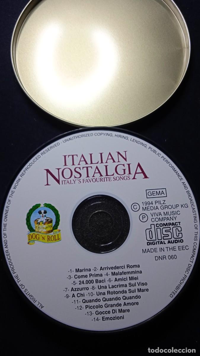 CDs de m&uacute;sica: CD Italian Nostalgia. - Foto 3